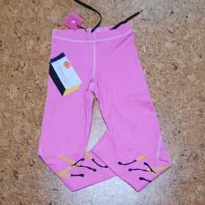 Rebel With A Kickstand Blaze Pink Compression Leggings Size M NWT In Bag